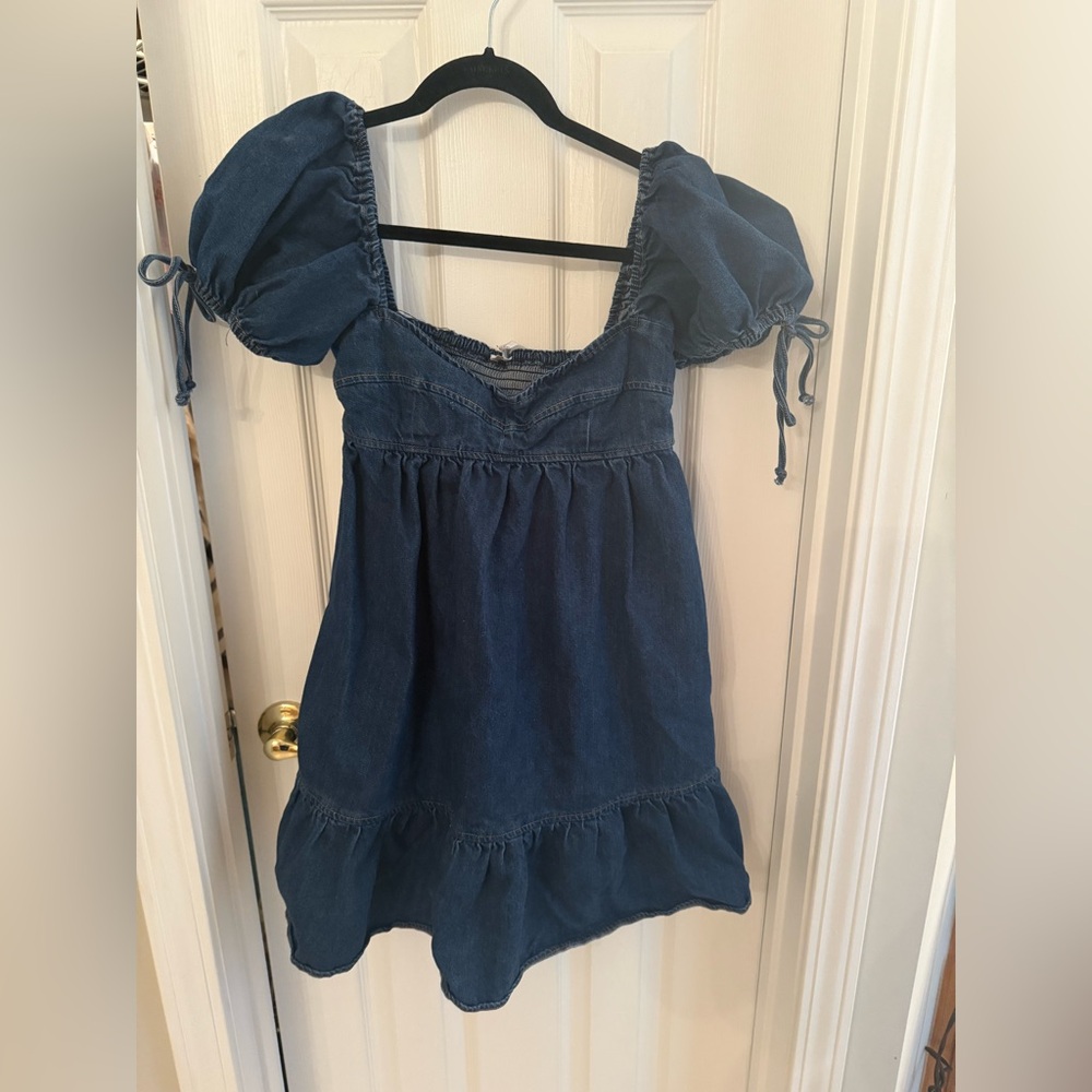 Denim dress
